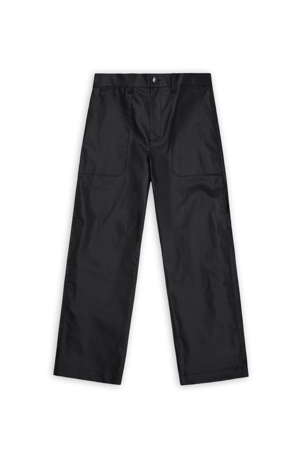 Heavy Woven Pants Straight
