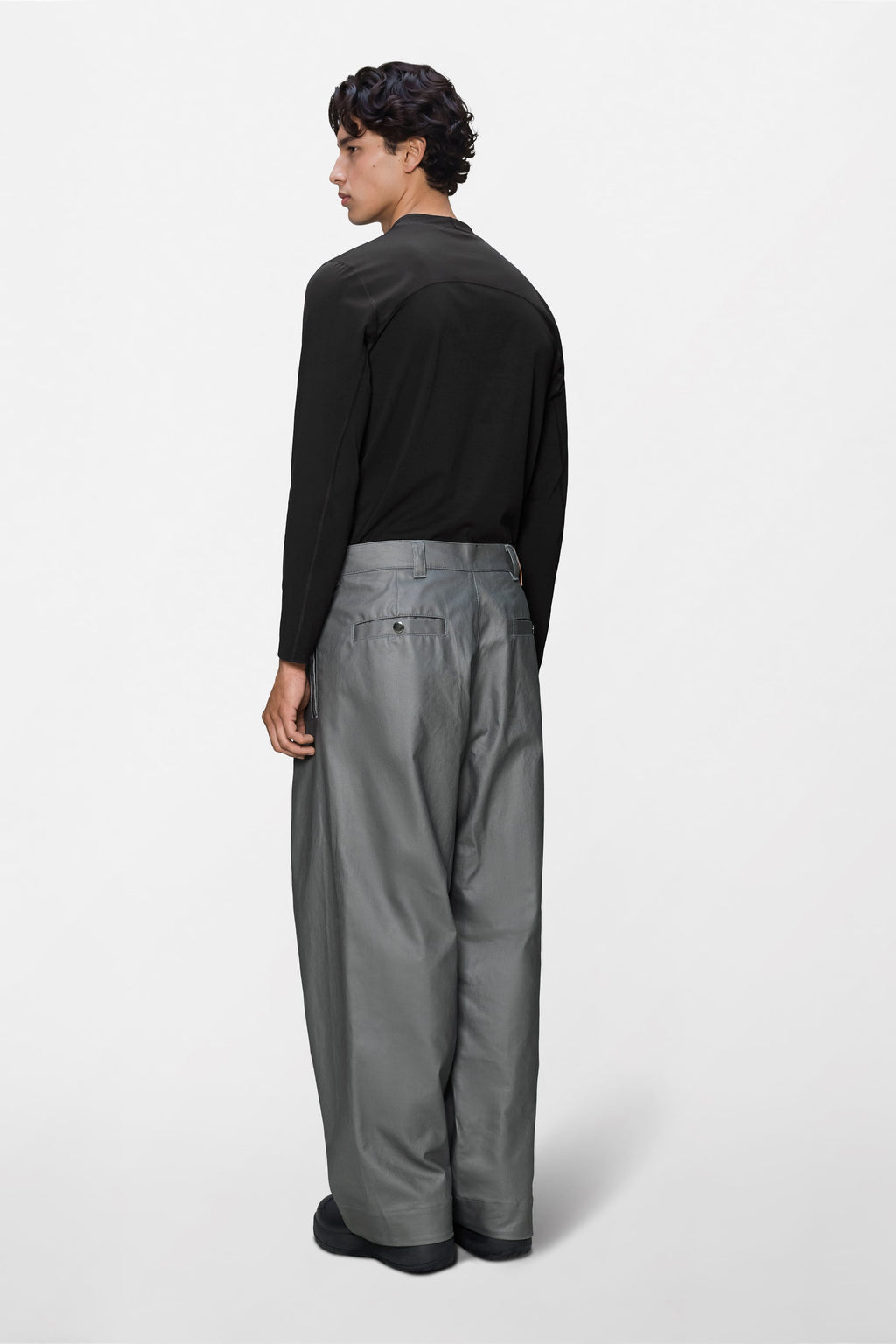 Heavy Woven Pants Wide