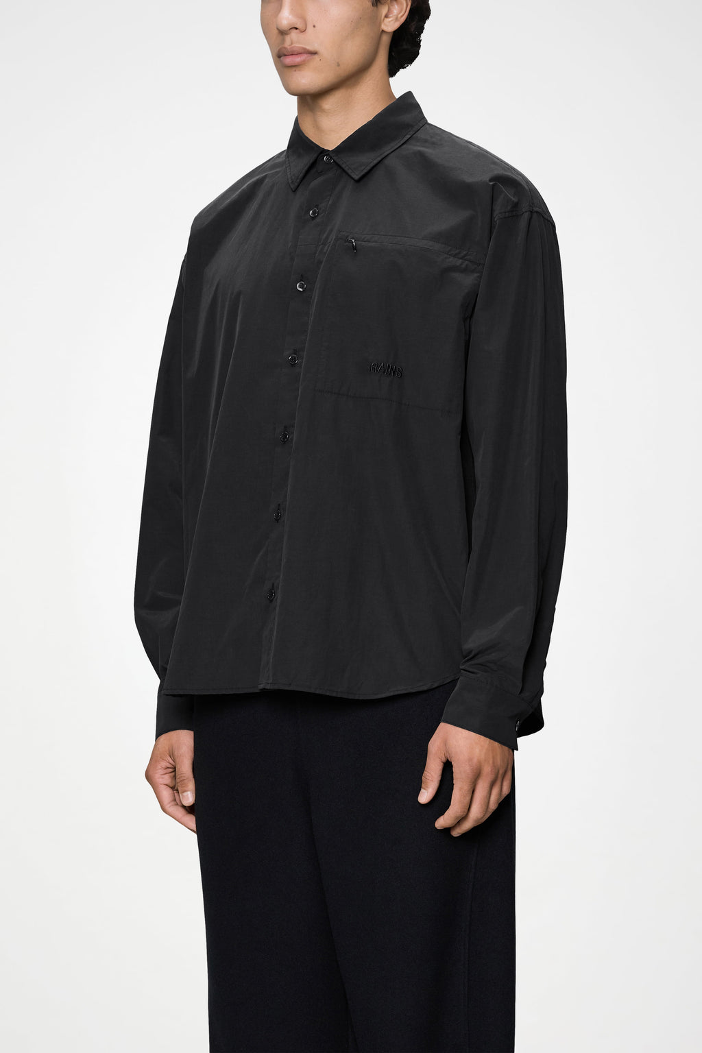 Light Woven Long Sleeve Shirt
