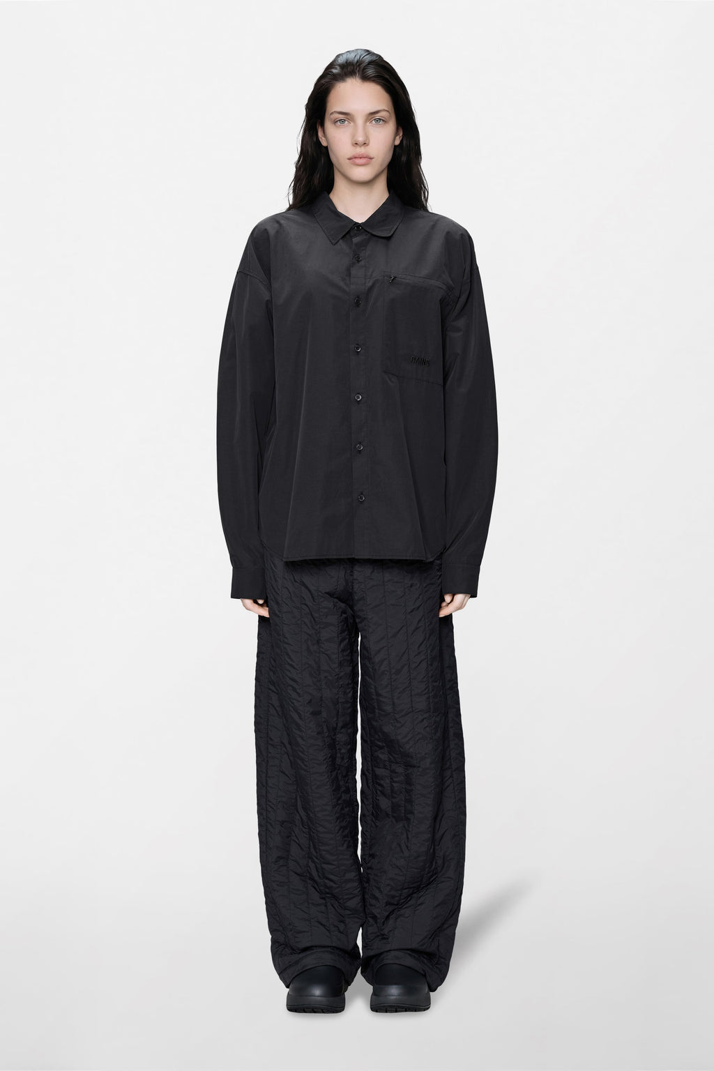 Light Woven Long Sleeve Shirt