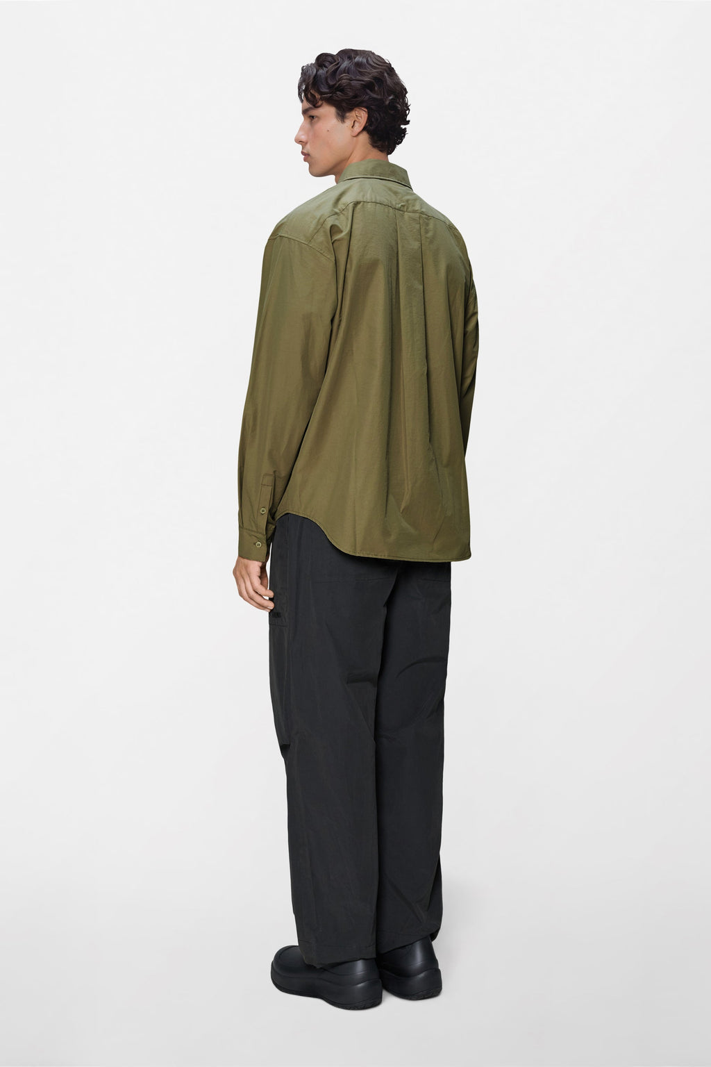 Light Woven Long Sleeve Shirt