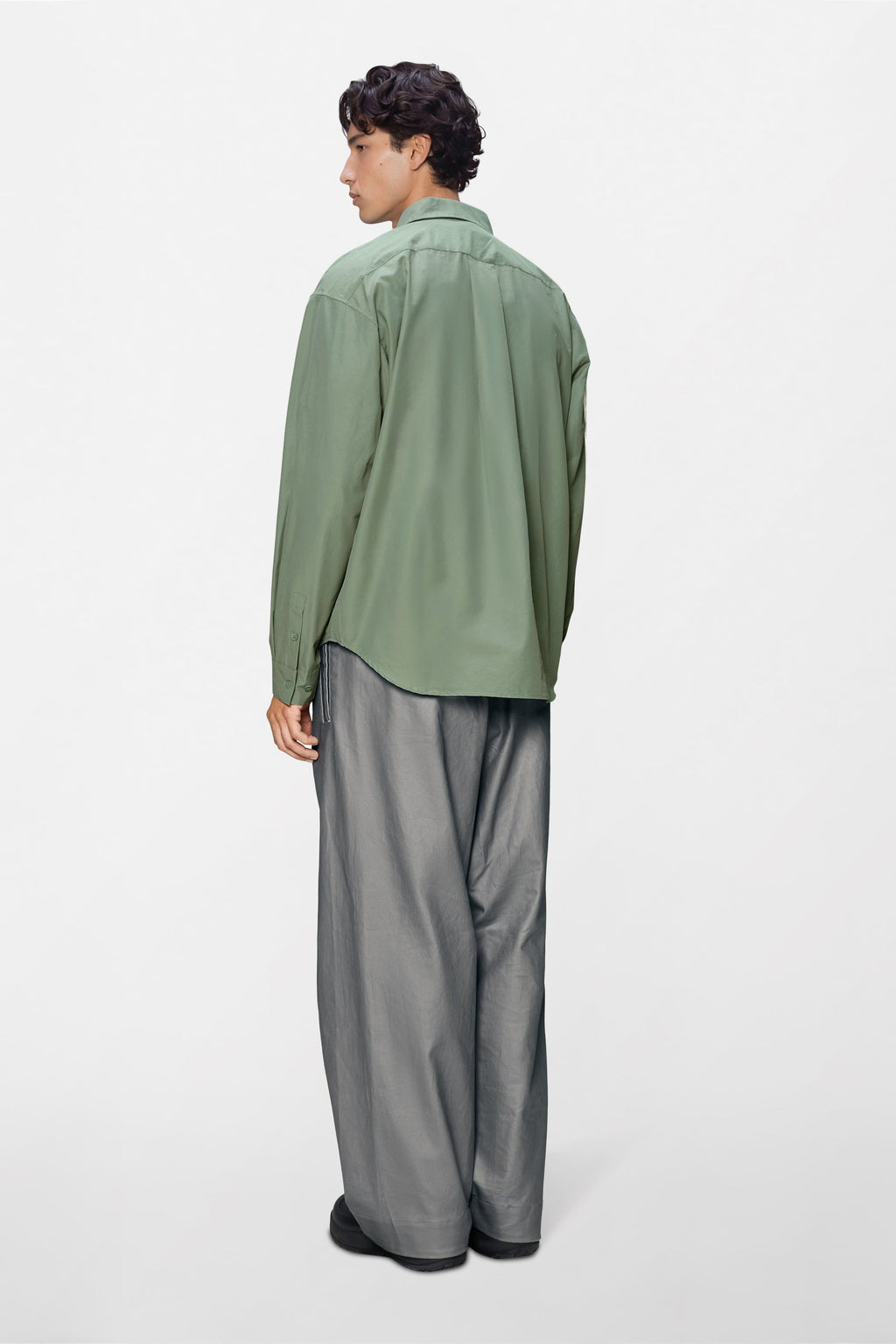 Light Woven Long Sleeve Shirt