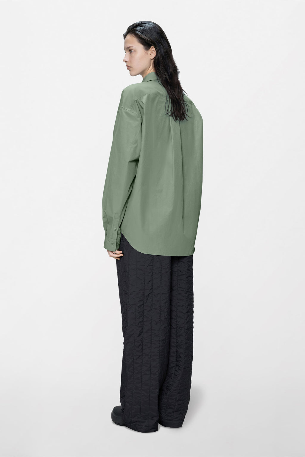 Light Woven Long Sleeve Shirt