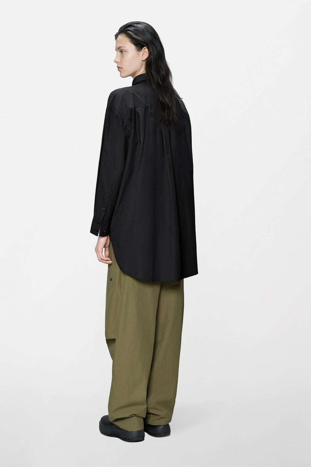 Light Woven Long Sleeve W Shirt