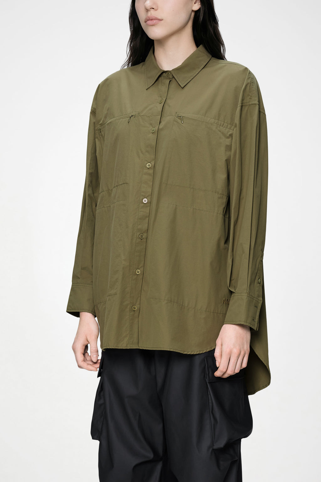 Light Woven Long Sleeve W Shirt