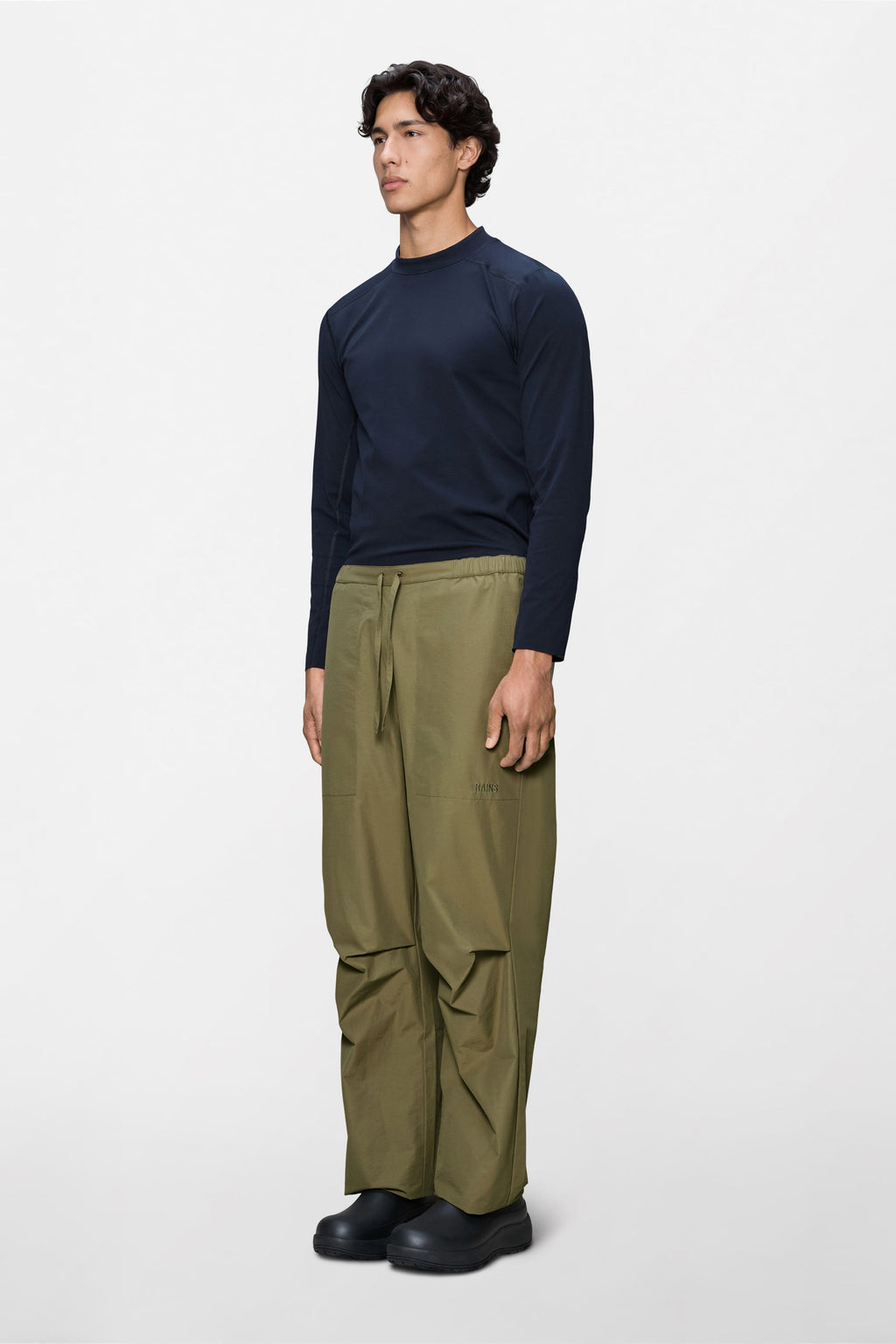 Light Woven Pants Wide